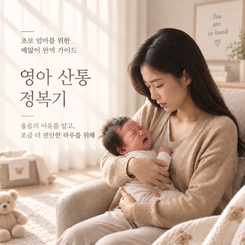 신생아 배앓이 언제까지? 밤마다 우는 아기, 증상과 달래는 방법