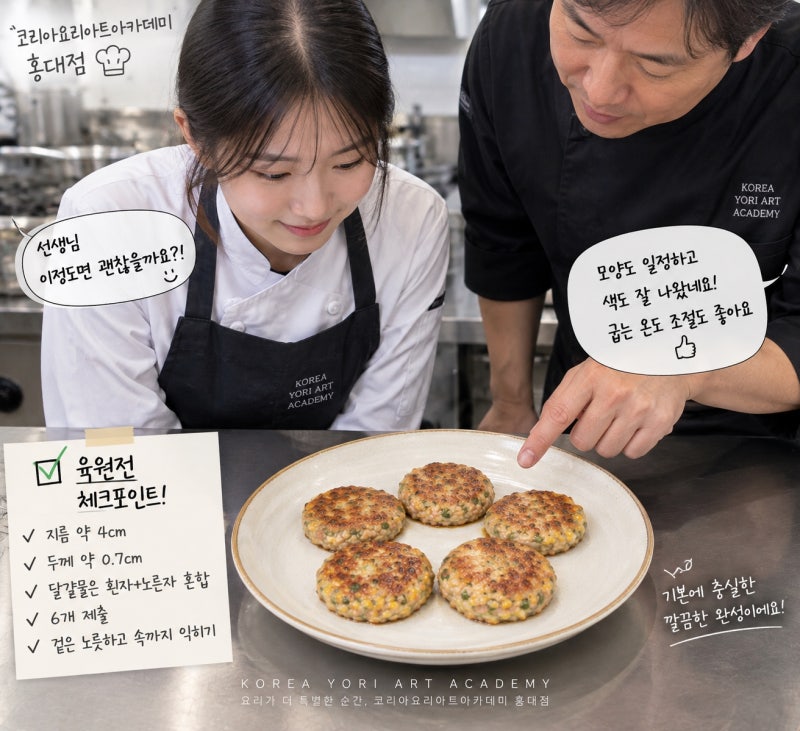 목동요리학원 한식조리기능사 중학생, 실기 수업은 어떻게 진행될까요?