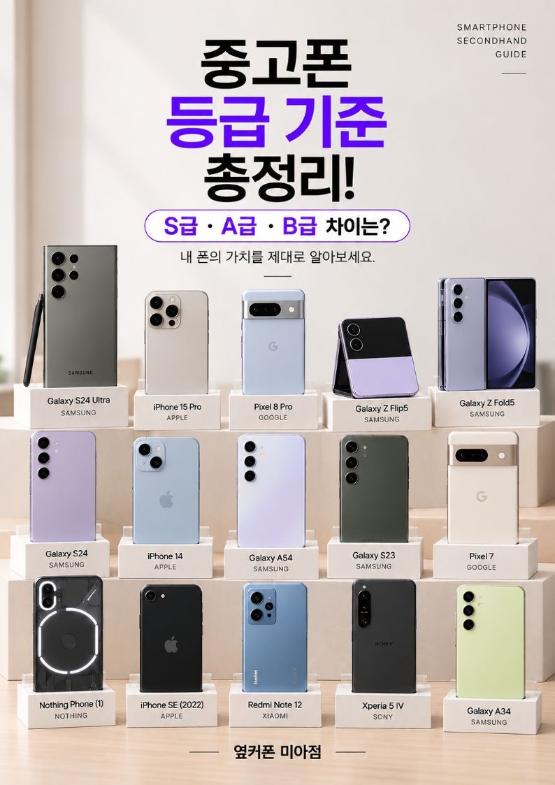 중고폰 시세 얼마일까? 휴대폰 팔기 전 꼭 확인할것