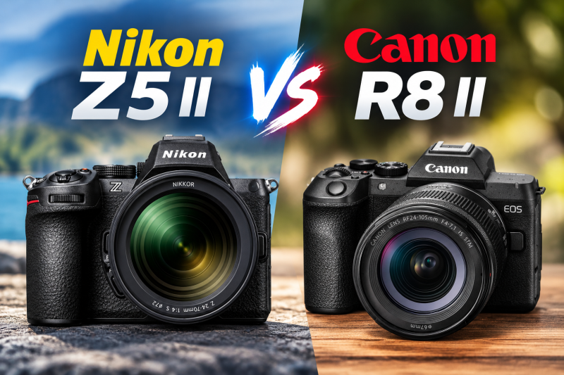 캐논 R8 II vs 니콘 Z5 II 성능 가격 스펙 전격 비교