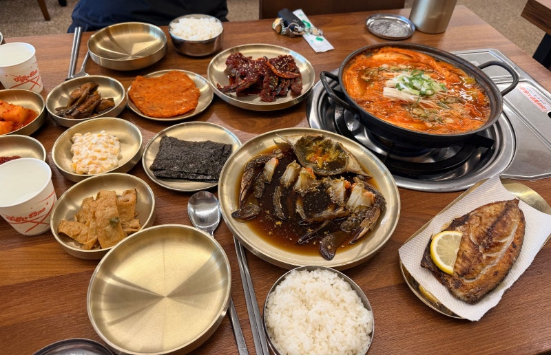 태안 맛집 천수만꽃게장 2인 게국지 세트 솔직 후기