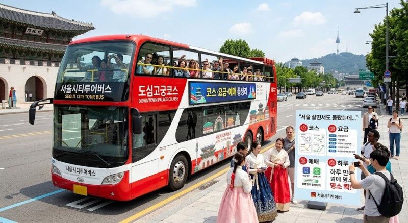 “서울 살면서도 몰랐는데…” 하루 만에 명소 쫙 도는 서울시티투어버스 뭐길래? 코스·요....