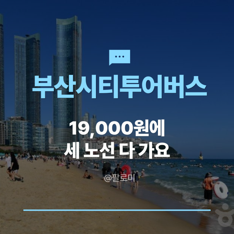 부산시티투어버스 19,000원에 해운대·태종대·다대포 다 가는 방법, 월·화만 피하세요