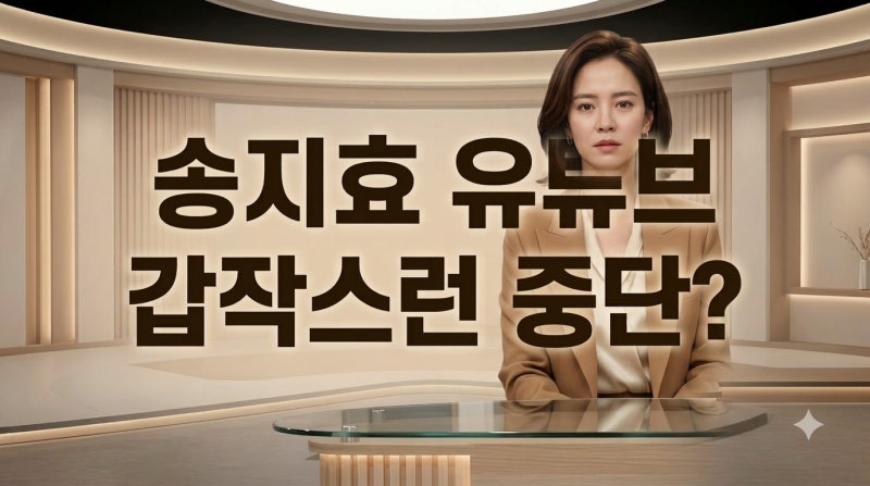송지효 유튜브 지효쏭 중단 이유: 런닝맨 멤버의 갑작스러운 휴업 선언