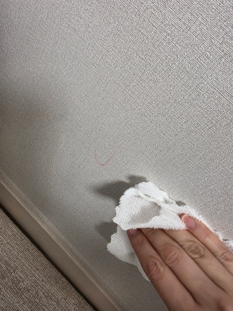 벽지 낙서 지우는 방법! 딥 클렌징 벽지 얼룩제거제 찐 후기(내 돈 내산 제품 포함)