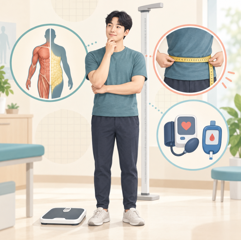 “키와 몸무게만 넣으면 끝?” BMI 계산하기, 정상으로 나와도 안심하면 안 되는 이유 3가지