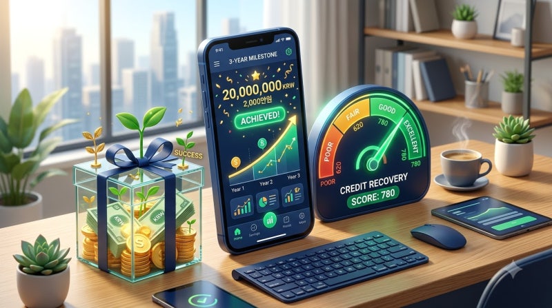 2026 청년미래적금 정부기여금 2배 챙기기 & 신용회복 격려금 최대 60만 원 수령법