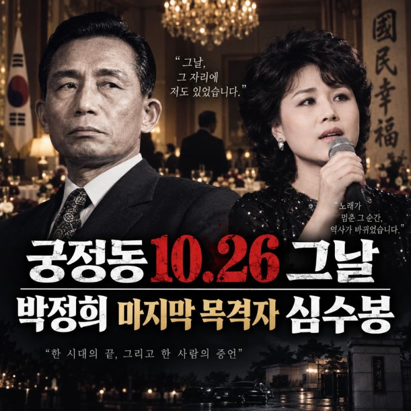 "박정희와 세 번 만났던 심수봉"이 털어 놓은 궁정동 10·26 총소리 이야기