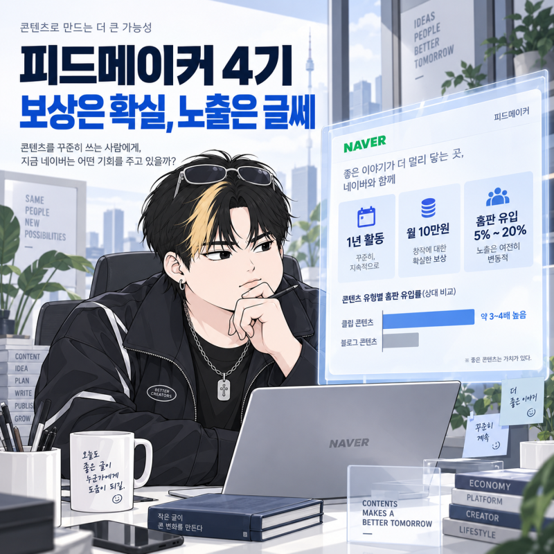 ‘1년짜리’ 피드메이커 4기, 블로그보다 클립이 더 보인 이유