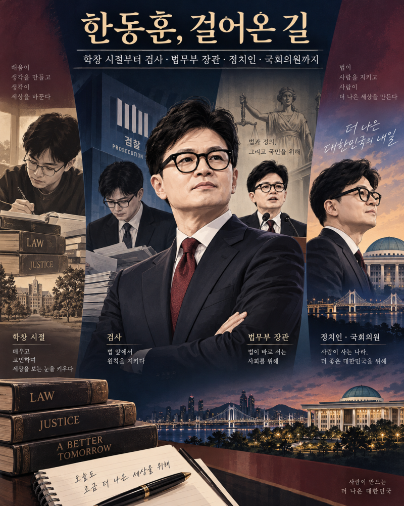 한동훈 국회의원 프로필 총정리 나이에서 그의 일대기
