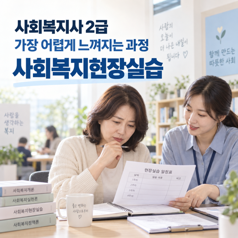 사회복지사 2급 현장실습, 실습기관 선정 여부 확인하는 방법
