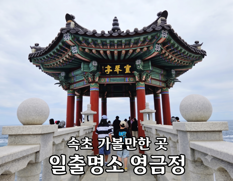 여긴 무조건 가야 함! 속초 가볼 만한 곳 1순위 영금정, 주차 꿀팁과 포토 스팟