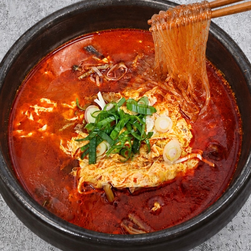 뚝배기 육개장 기술 전수 두태 기름으로 고소한 맛을 살린 한 그릇