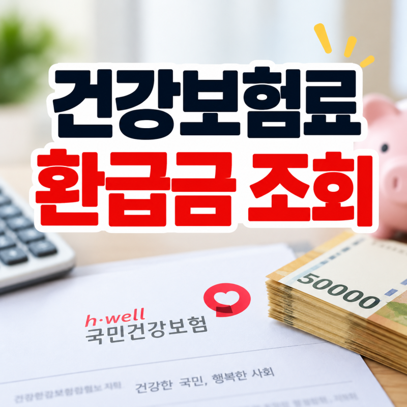 건강보험료 환급금 조회｜신청·지급일 한 번에 확인