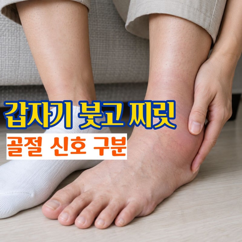 복숭아뼈통증 갑자기 붓고 찌르는 복숭아뼈부음 복숭아뼈골절 의심해야 하는 증상