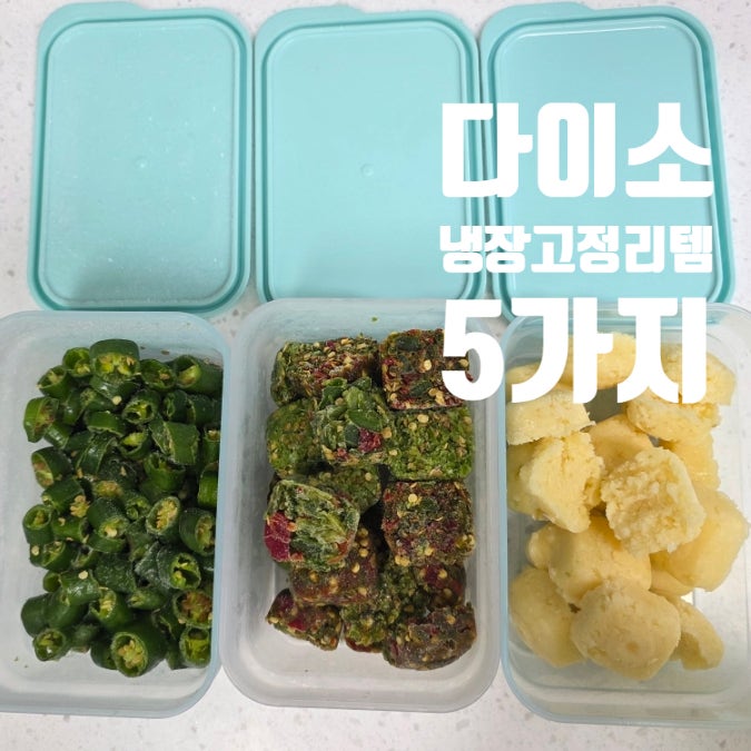 다이소 냉장고 정리템 추천, 냉동실 정리함부터 라벨까지 5가지