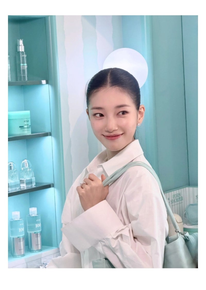 수지 올백머리 하나로 난리난 커뮤니티...아누아가 광고모델 잘 골랐다고 느낀 이유