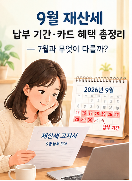 9월 재산세 납부기간 총정리, 7월에 냈는데 또 내는 이유는?