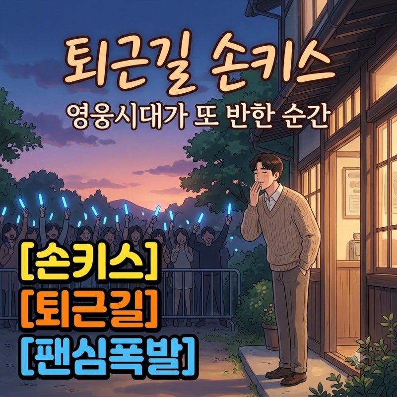임영웅 손키스 퇴근길 인사, 영웅시대가 환호한 이유와 불후의 명곡 특집 포인트