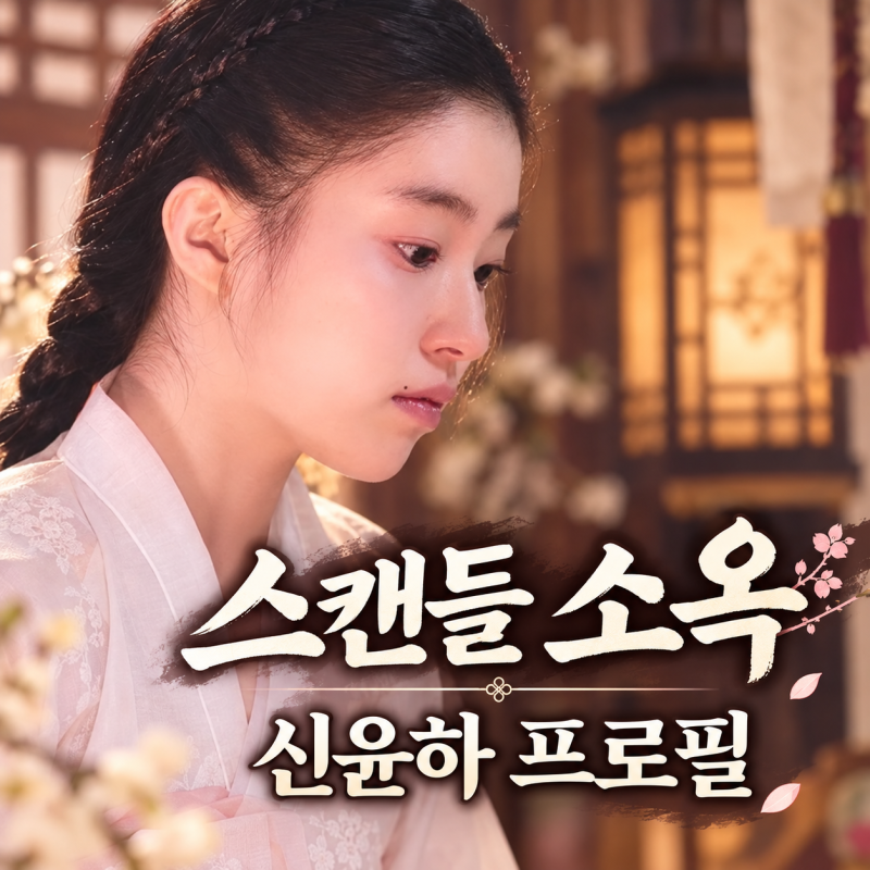 스캔들 소옥 신윤하 프로필｜2000년생·172cm·오아시스 출신, 손예진·지창욱 사랑 내기의 시작