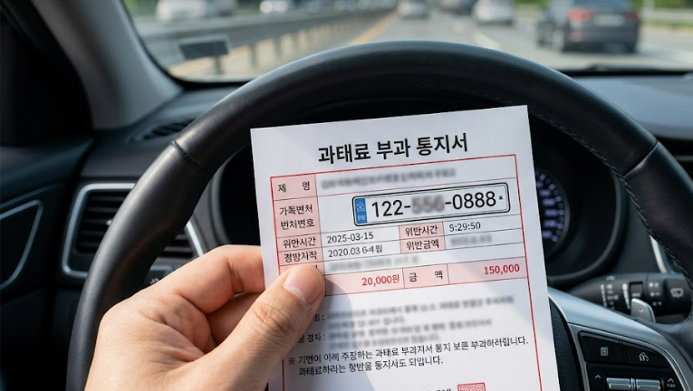 과태료 4만 원 vs 범칙금 3만 원, 당신의 선택은? (벌점 폭탄 피하는 법)