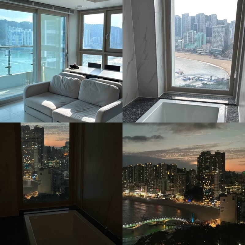 부산 전객실 오션뷰 가성비 호텔 '오션스카이 오실라' 브라이덜샤워 숙소