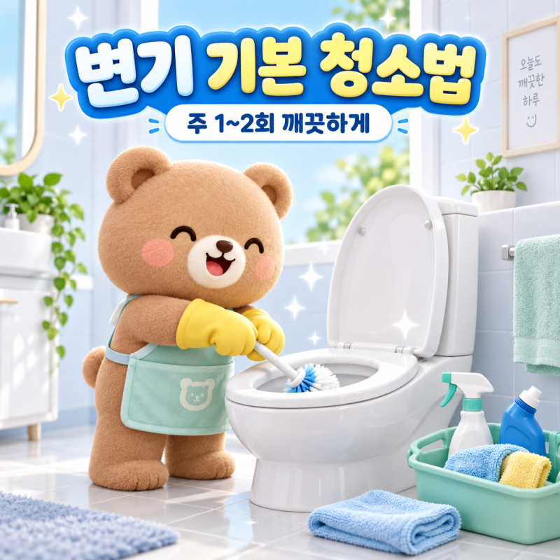 변기 관리법 총정리
