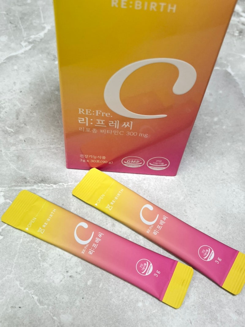 리포좀 비타민C 리프레씨 간편하게 챙기는 비타민C가루