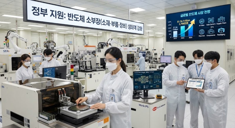 반도체 2조 달러 시대 눈앞…정부 10조원 지원, 진짜 수혜 소부장주는?
