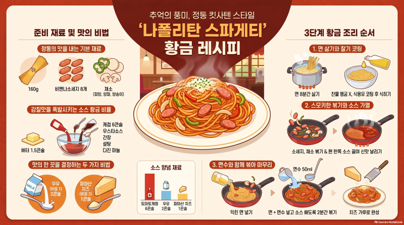 나폴리탄 레시피