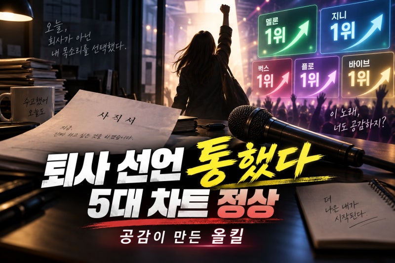소연, 퇴사 선언 후 음원 올킬…5대 차트 1위 이유는?