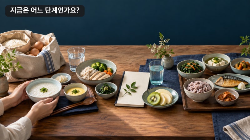 대장암에 좋은 음식, 가족이 챙길 단계별 식사 원칙