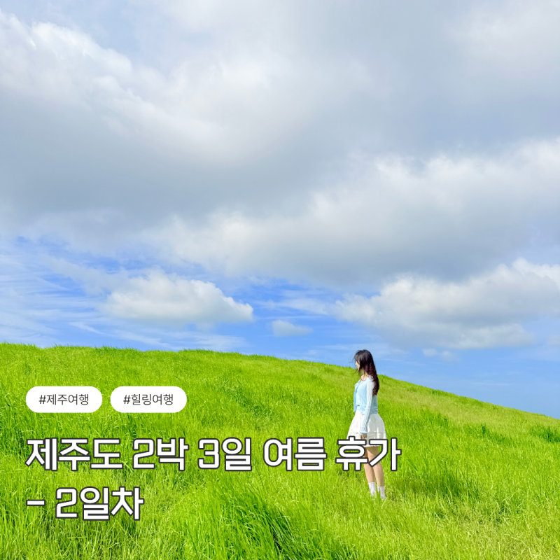 [여행]제주도 2박 3일 여행 일정 추천｜인생샷 명소부터 맛집·오름·카페·5성급 호텔까지｜2....