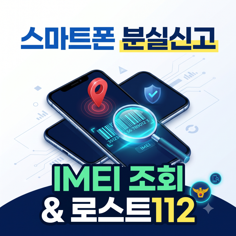 휴대폰 분실신고 및 IMEI 조회 총정리! 로스트112 일련번호 검색과 도난폰 확인 꿀팁 (2026 최신)