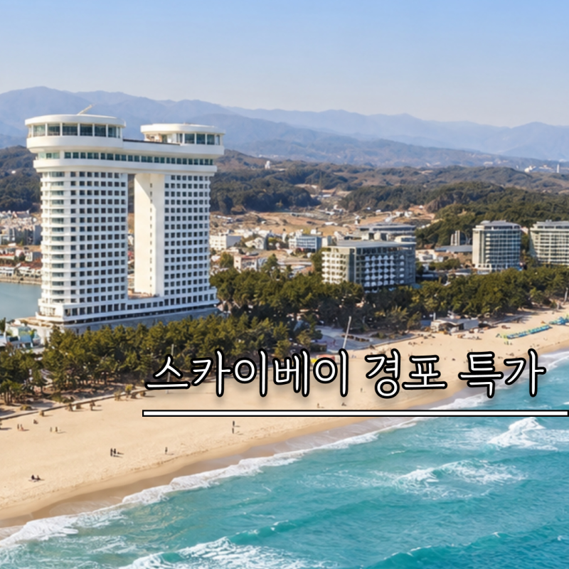 스카이베이 경포 호텔 특가 프로모션 조식 인피니피풀 수영장 주차