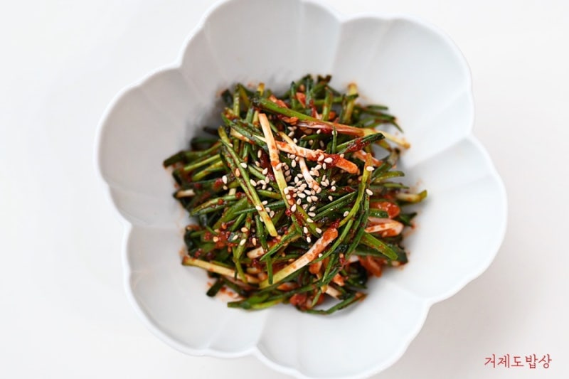 가을에 먹어야 맛있는 반찬, 쪽파무침 레시피