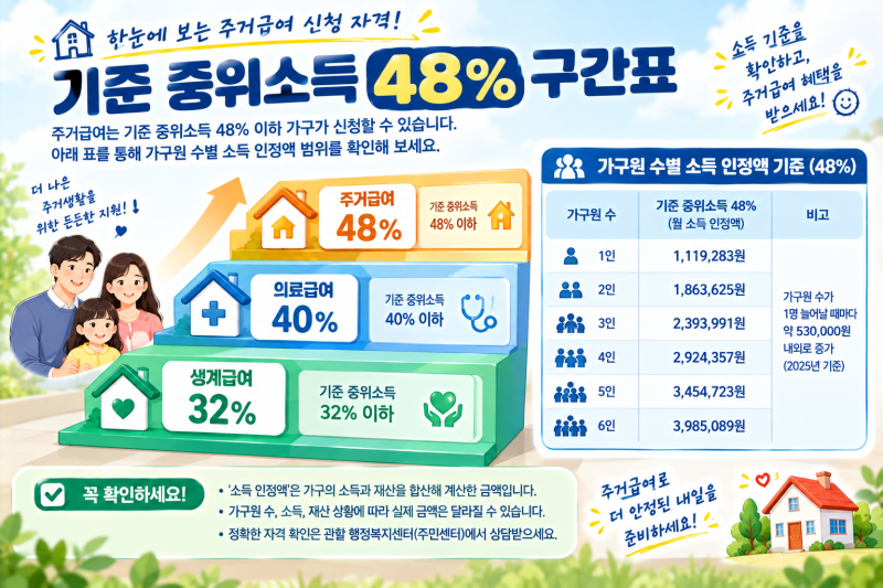 [경제절약 생활정보-15] [5편] 기초생활수급자 및 차상위계층 주거급여 신청 자격 및 지급액 ....