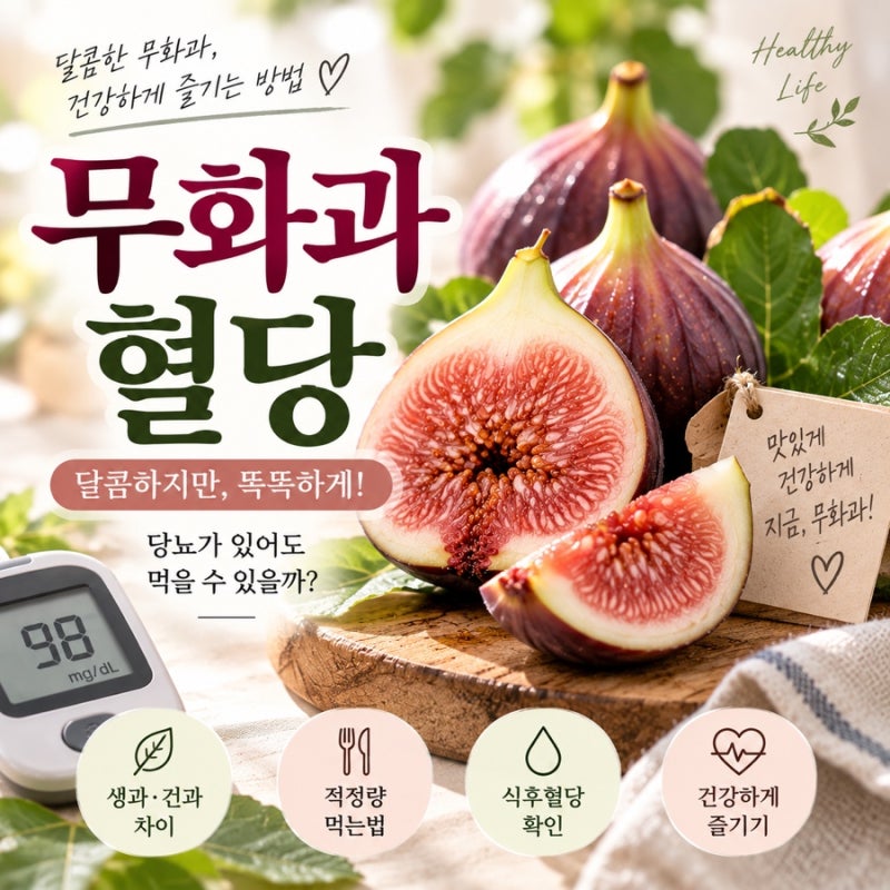 무화과혈당 괜찮을까? 당뇨 있다면 생과·말린 무화과 이렇게 드세요