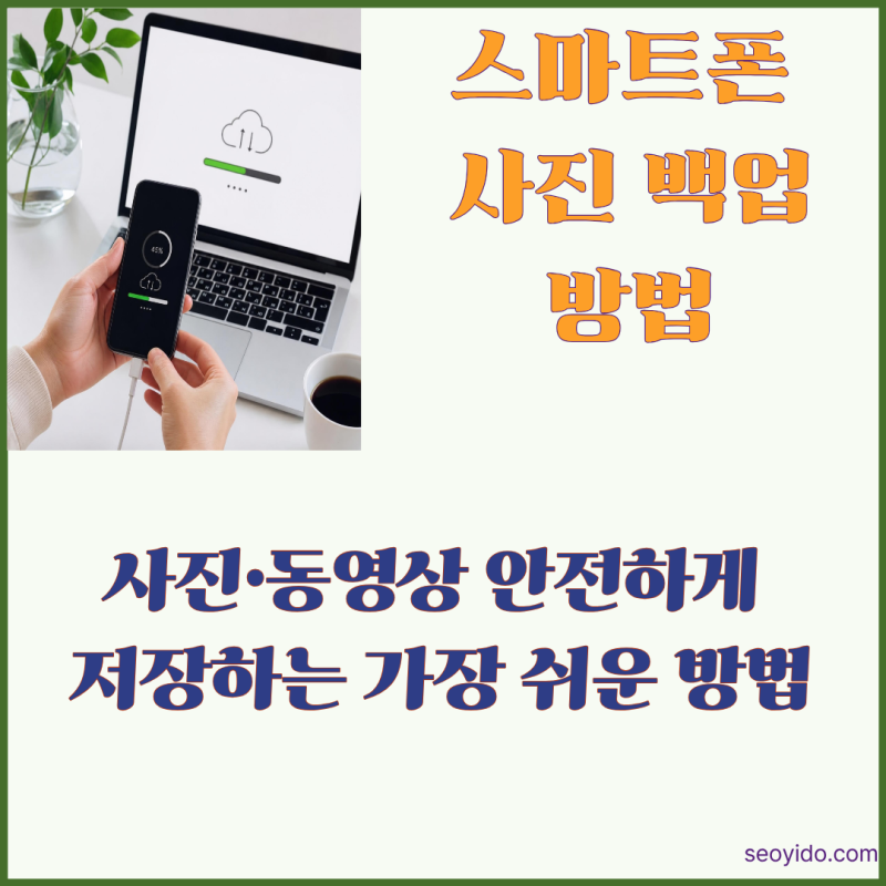 스마트폰 사진 백업 방법 | 사진·동영상 안전하게 저장하는 법 (2026)