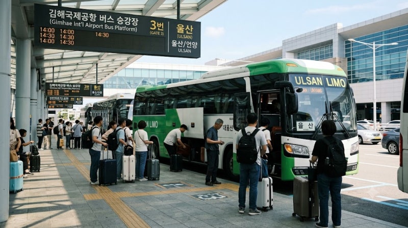 울산 김해공항 리무진버스 시간표 요금 타는곳 예매 꿀팁 총정리