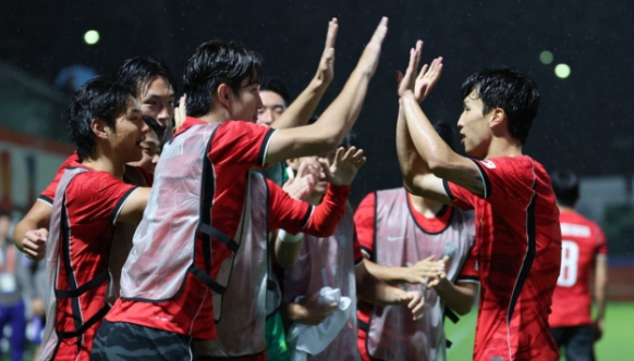 한국 AG 축구, 1경기 만에 8강 조기 확정