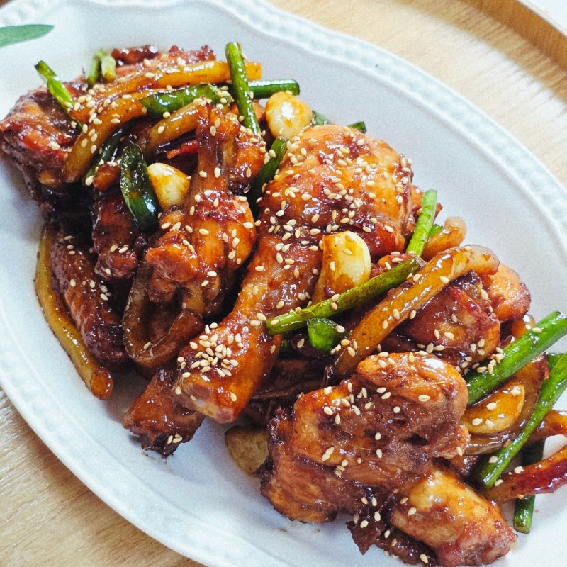 편스토랑 지승현 안동 조림닭 레시피, 양념이 착 달라붙는 진한 맛의 비결!