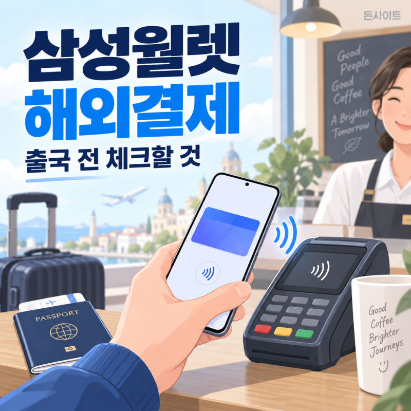 삼성월렛 해외결제, 출국 전 카드·SIM·NFC 설정 체크리스트