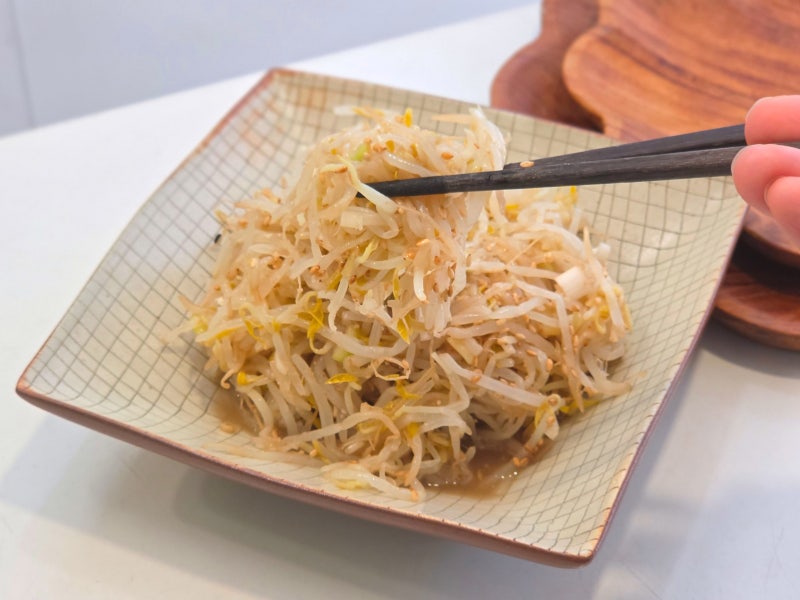 데치지 마세요! 맛 다 빠져요, 숙주나물무침 레시피 아삭하게 무치는 비법!