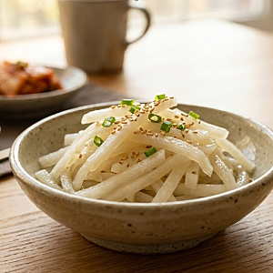 무나물볶음 만드는법｜무 쓴맛 줄이고 물기 없이 부드럽게