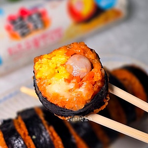 맵찔이도 가능..?! GS25 불닭 치즈 오믈렛 김밥 편의점 꿀조합 찐후기