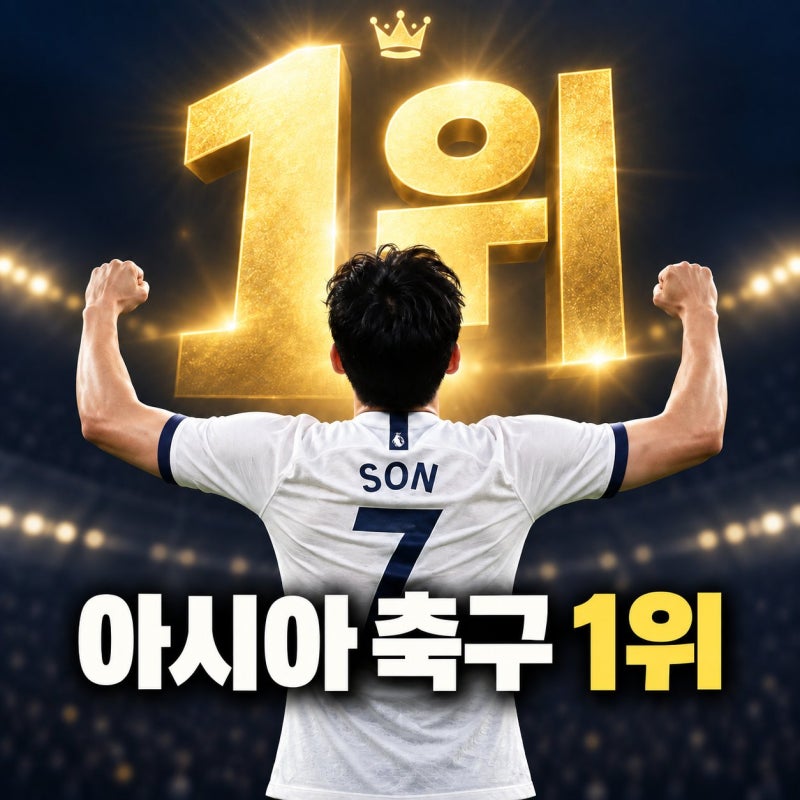 "손흥민이 1위라고?" 아시아 축구 역대 최고 18인, 한국 선수가 1·2·3위 싹쓸이