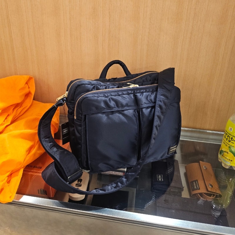 오사카 요시다포터 탱커 할인 구매후기 한큐 우메다 본점 5%할인 면세부터 신세카이까지