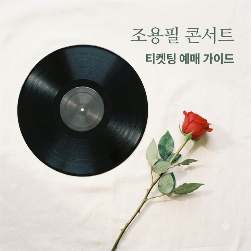 2026 조용필 콘서트 티켓팅 예매 일정 가격 좌석 꿀팁 총정리
