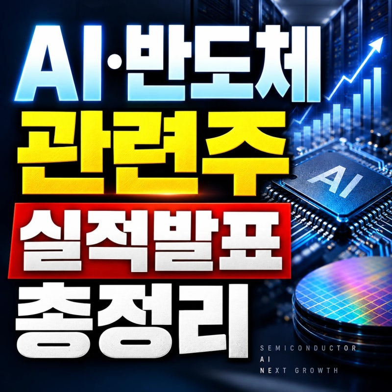 미국 반도체·AI 실적 발표 일정 총정리｜마이크론부터 엔비디아, 구글(알파벳), AMD, 샌디스크....